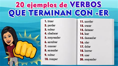 Palabras con -er: 5 Ejemplos