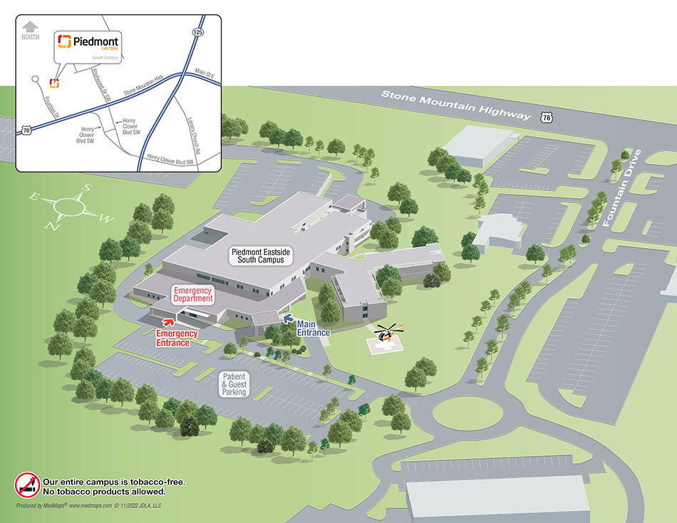 Piedmont Eastside Medical Center Maps Piedmont Healthcare Piedmont Eastside Medical Center Maps Piedmont Healthcare