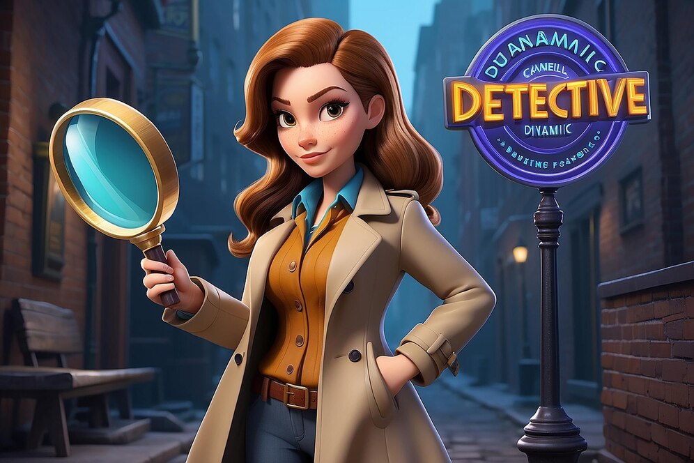 Premium Photo Unraveling Mysteries Dynamic Detective Danielle Premium Photo Unraveling Mysteries Dynamic Detective Danielle