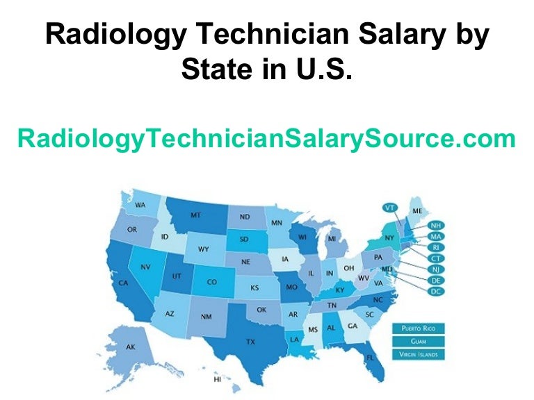 Radiology Technician Salary By State
