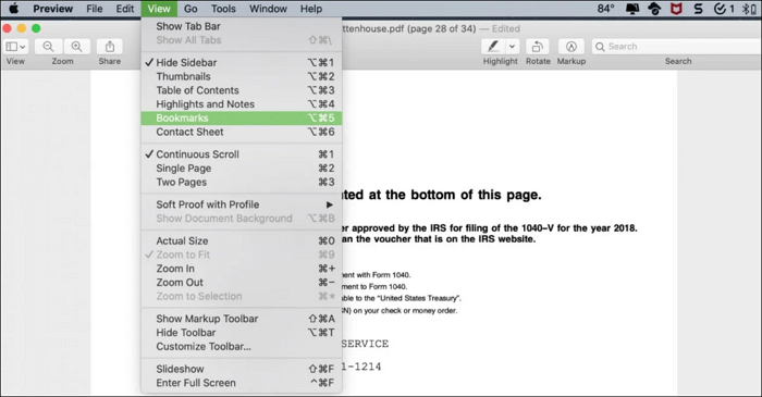 Get Rid of Bookmarks in PDF: 4 Steps