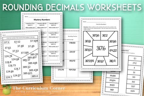 Rounding Decimals Worksheets The Curriculum Corner 4 5 6 Worksheets Library Rounding Decimals Worksheets The Curriculum Corner 4 5 6 Worksheets Library