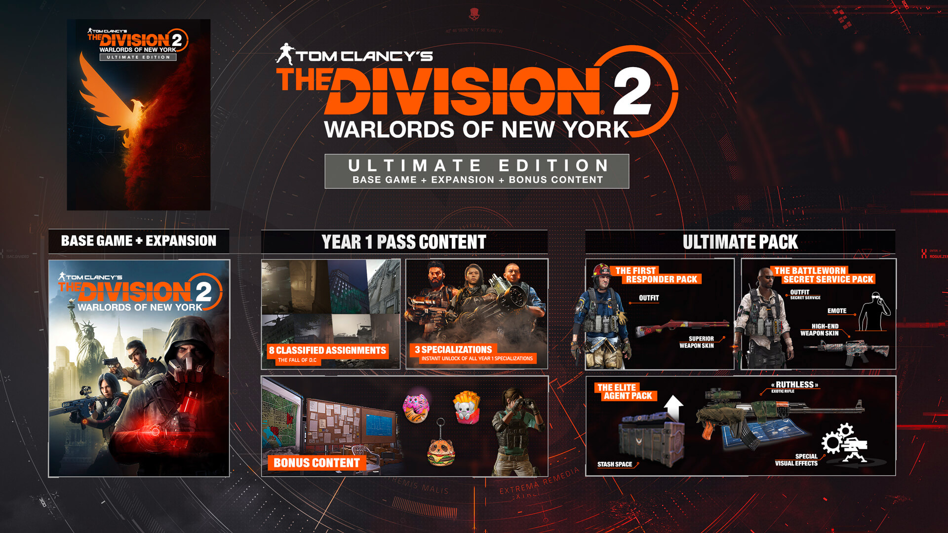 The Division 2 Warlords Of New York Ultimate Edition The Division 2 Warlords Of New York Ultimate Edition