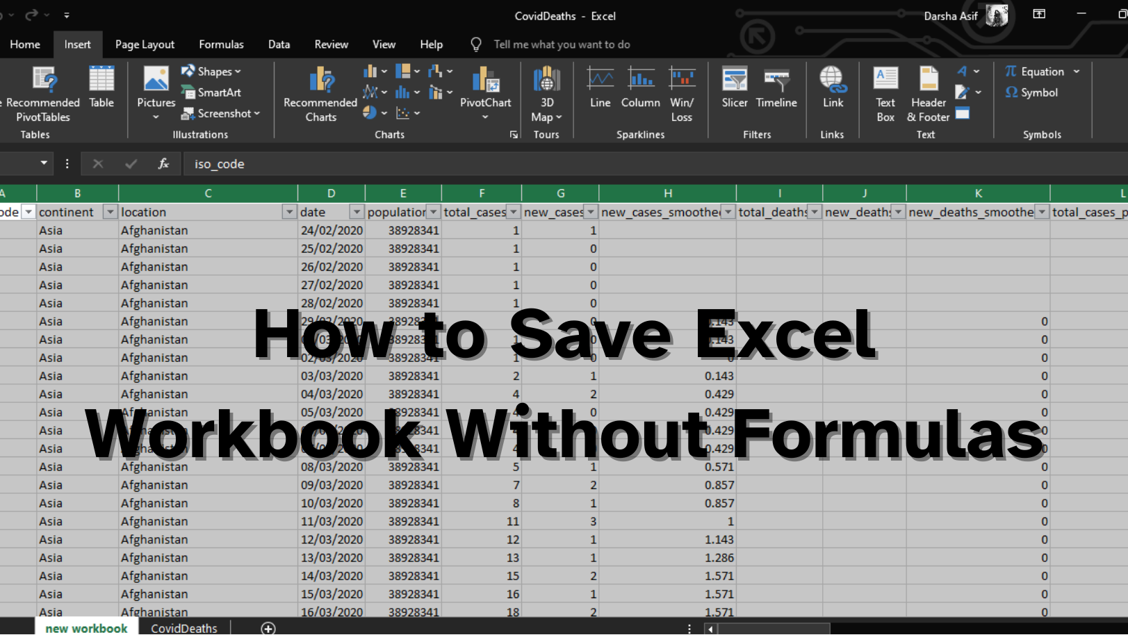 Ways To Share Or Save Excel Workbooks Without Formulas Ways To Share Or Save Excel Workbooks Without Formulas