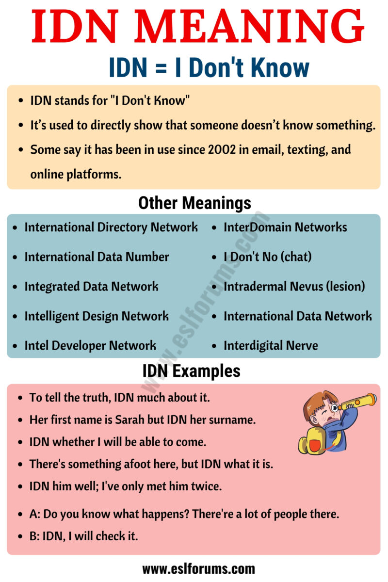 IDN Explained: 3 Tips to Understand