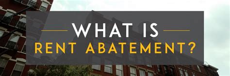 Understanding Rental Abatement: 5 Key Tips