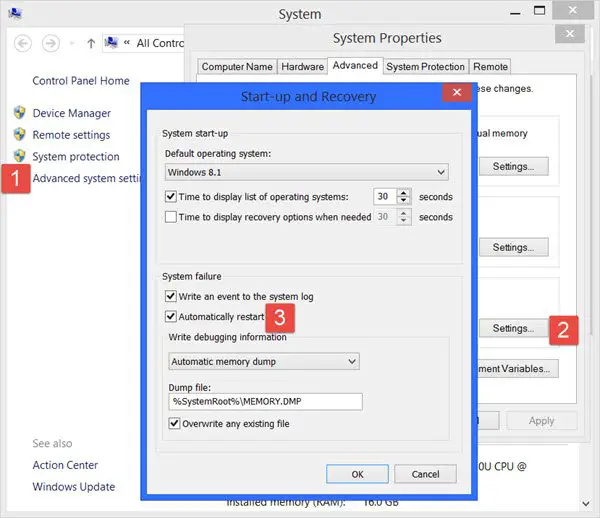 Windows Computer Restarts Without Warning Automatically Randomly Windows Computer Restarts Without Warning Automatically Randomly