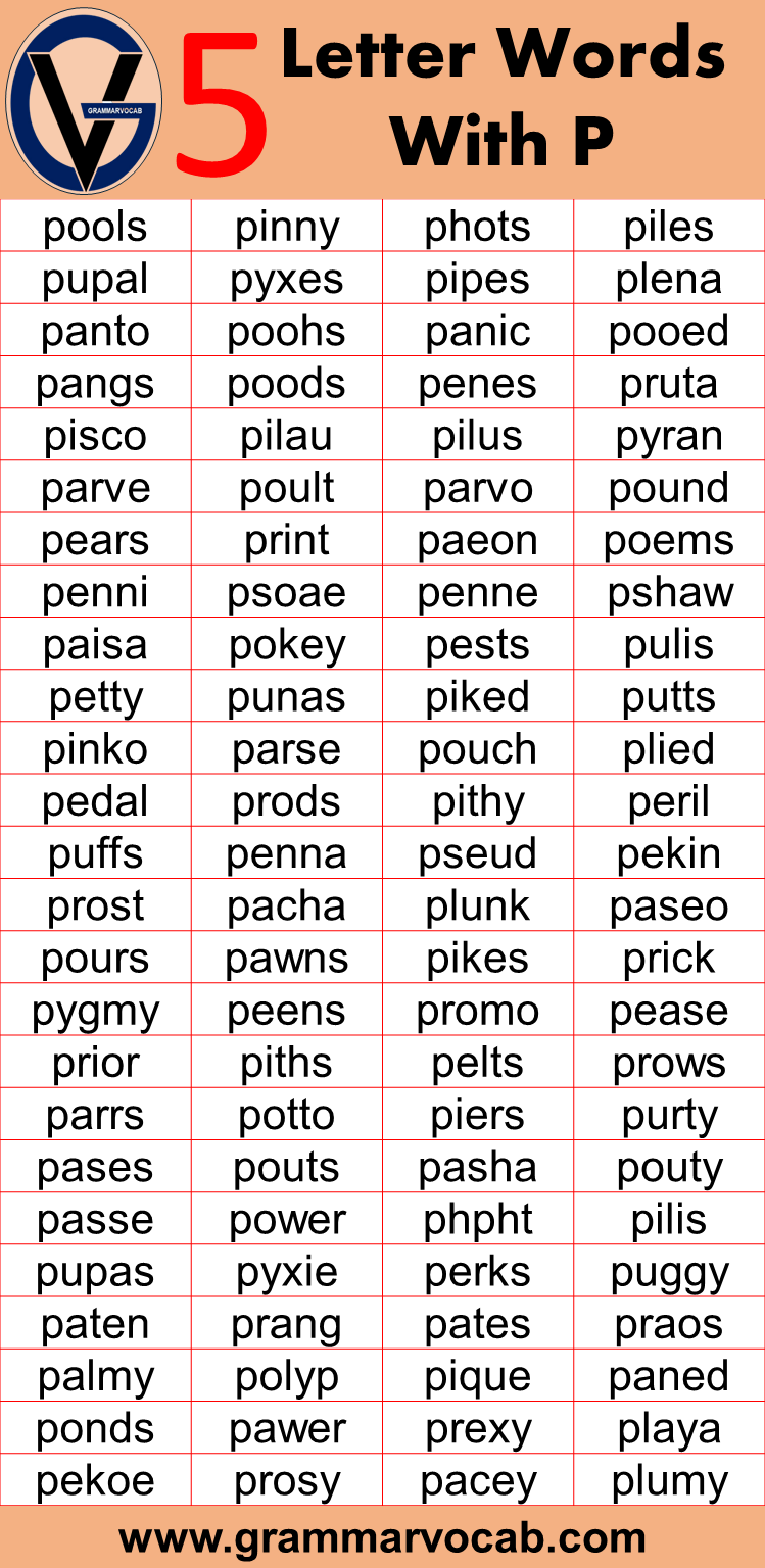 50 Words Starting with Py